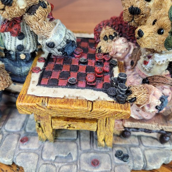 Boyds Bears Resin #2281 Grenville with Matt & Bailey "Sunday Afternoon" - Picture 2 of 6